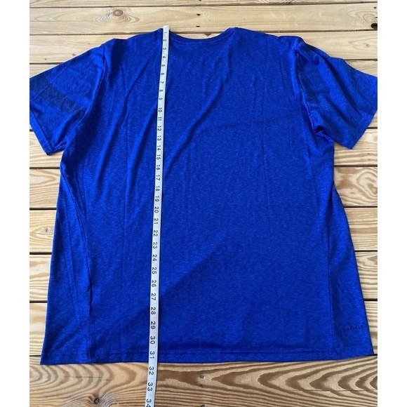 Nike Dri Fit Short Sleeve T Shirt Size 2XL Men’s Blue - Picture 6 of 7